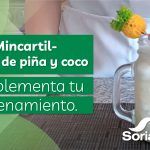 Mincartil complementa tu entrenamiento con este Frappé de piña y coco