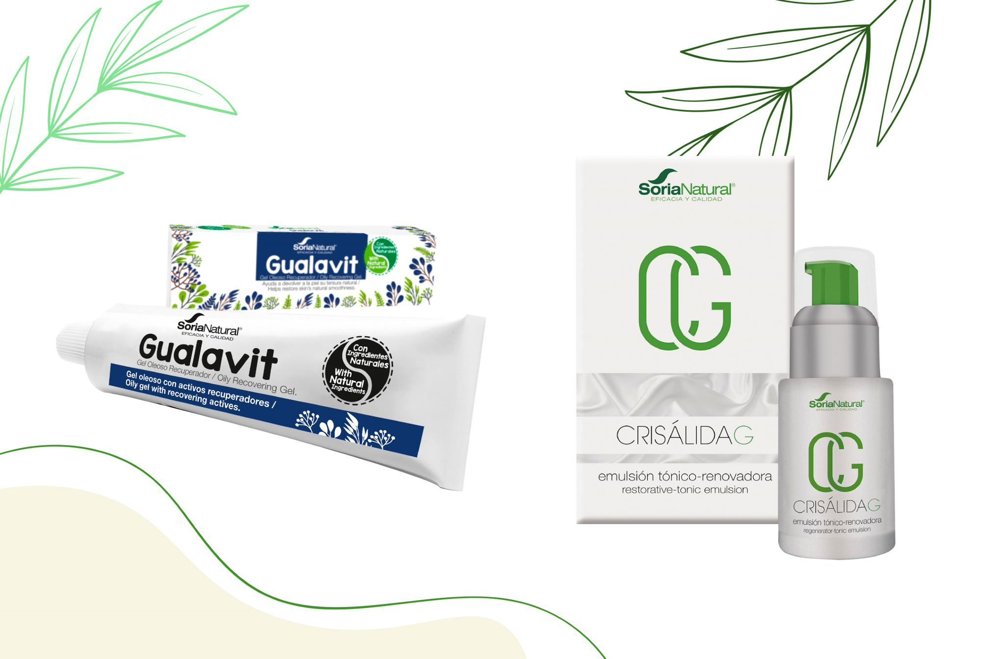 Líneas de producto en Soria Natural México Soria Natural México